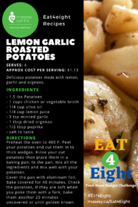 Lemon Garlic Potatoes Recipe